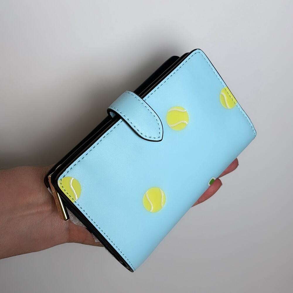 NWT💃Kate Spade Grand Slam Medium Compact Bifold Wallet - Picture 3 of 6